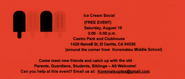 Ice Cream Social